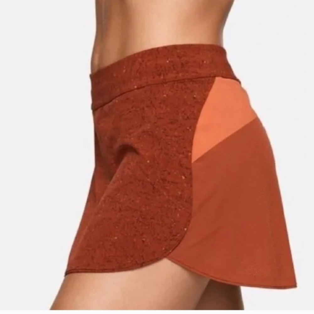 Outdoor Voices Canyon Orange Lightspeed 3” Skort